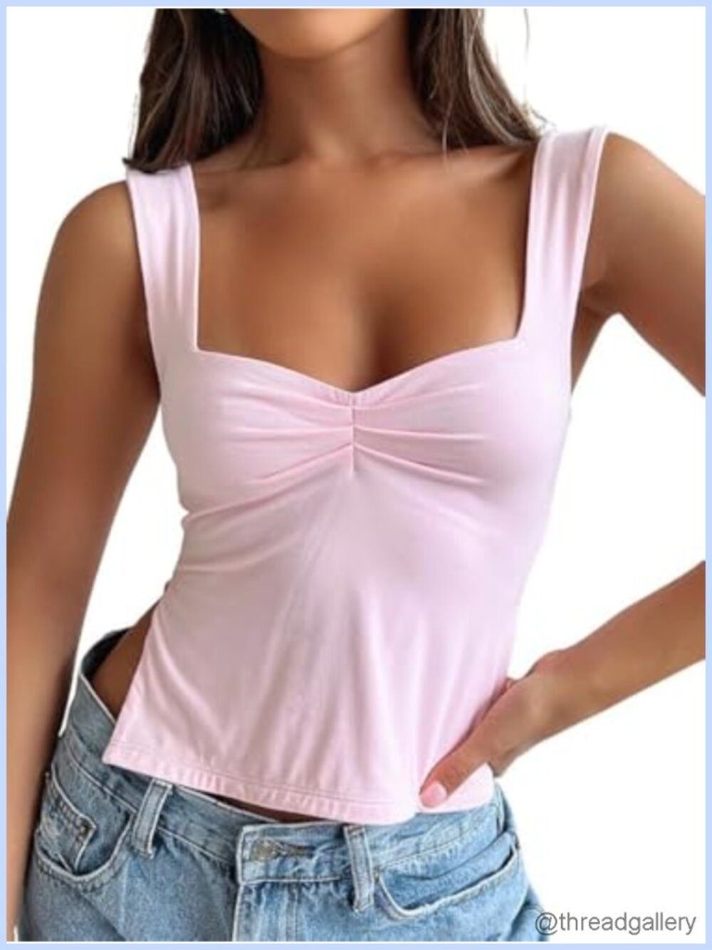 Womens Cute Summer Backless Crop Tank Top